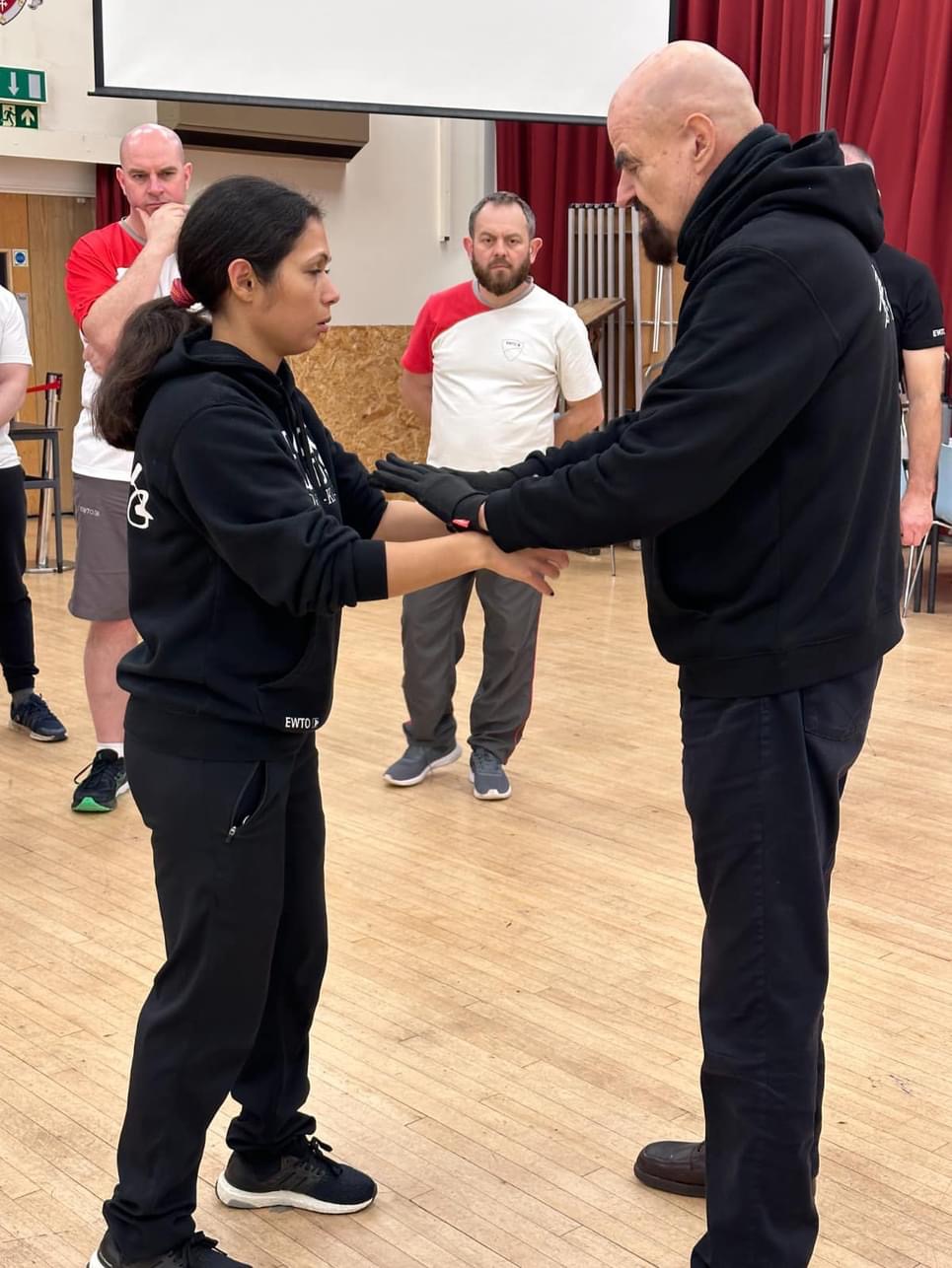 Working with Sifu Koenig