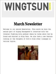 March 2019 Newsletter