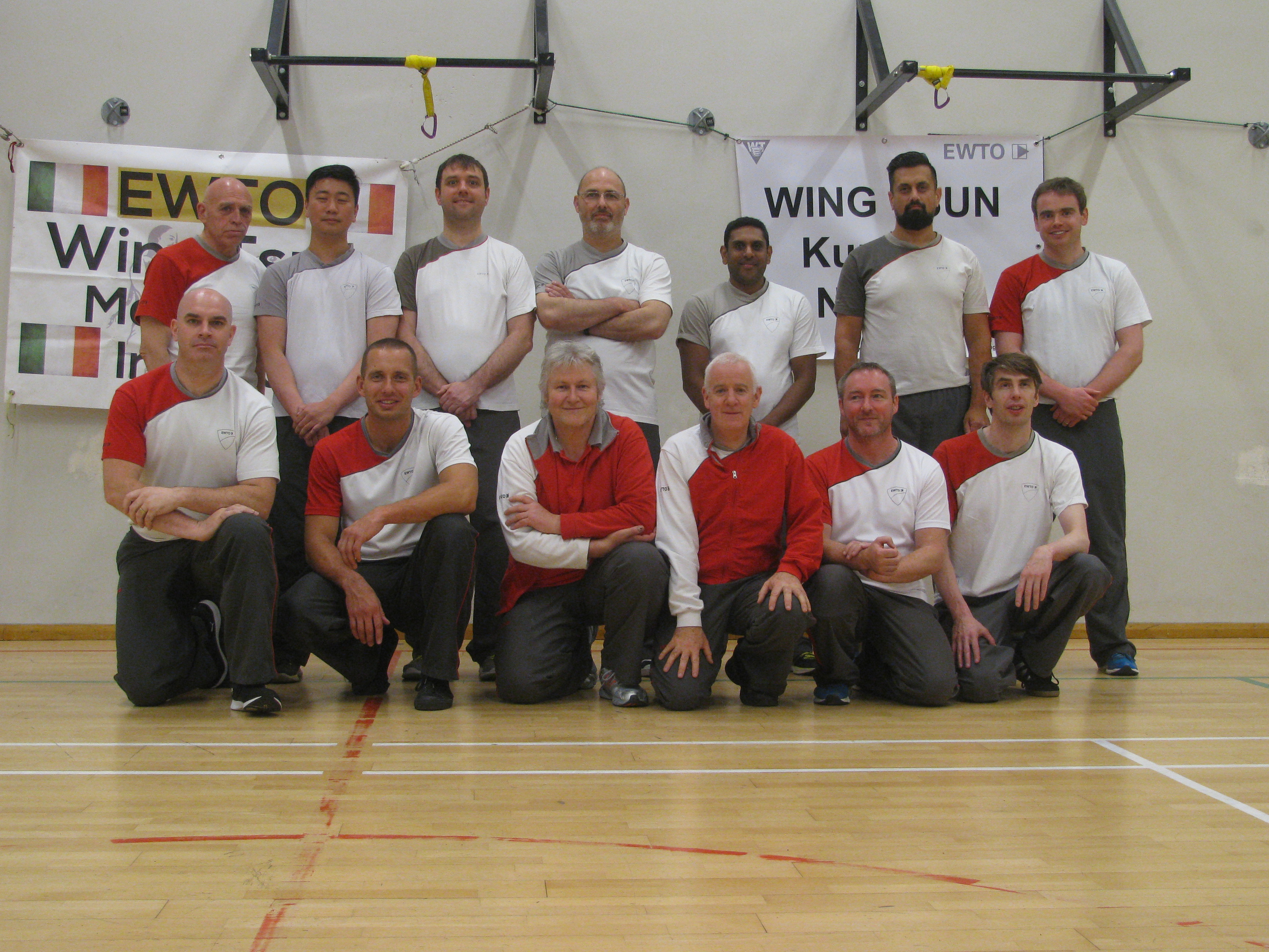 Sifu Tausend and Sifu Canavan with the attendees of the Instructor seminar